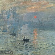 Claude Monet- Impression, Sunrise