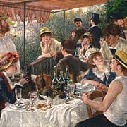 Pierre-Auguste Renoir-Luncheon of the Boating Party-1880-81